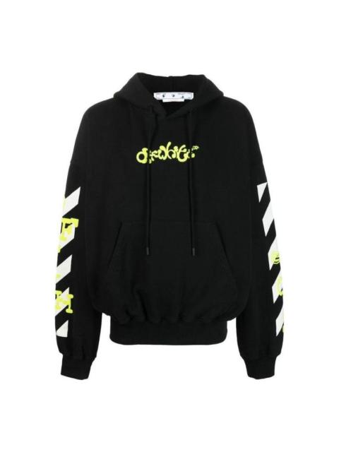 Off-White Off-White Diag Arrows-Logo Hoodie OMBB110S23FLE0021050
