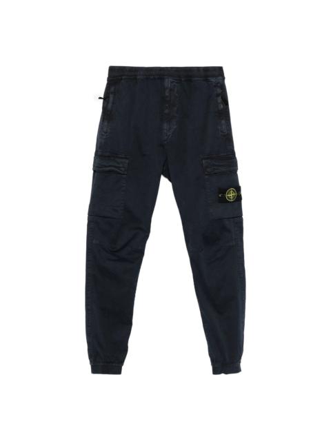 Stone Island Stone Island Blue Trousers - Tapered Trousers Men