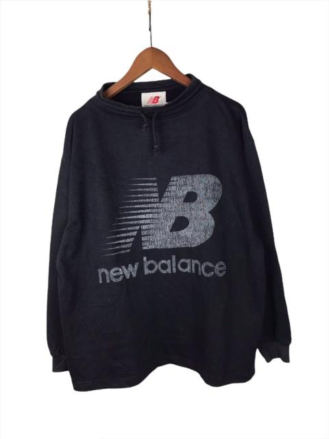 New Balance Spell out big logos high collar Sweatshirt