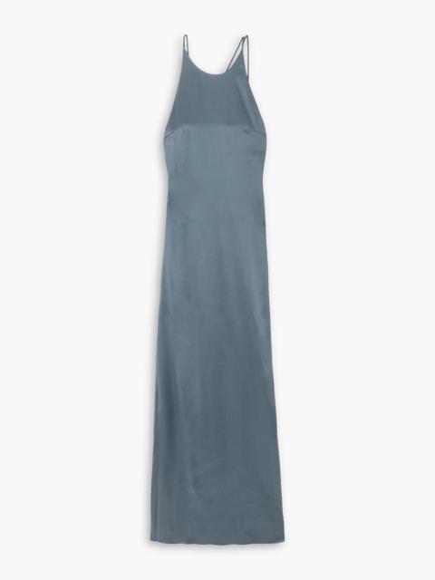 GAUCHERE Satin maxi dress