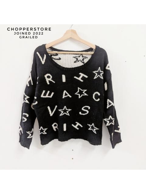 Other Designers Japanese Brand - Vintage Win Heart Letter Design Knitwear Sweater Jumper