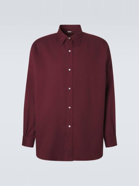 A.PRESSE Cotton twill shirt