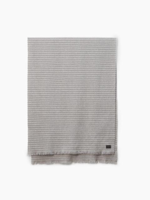 rag & bone Joni Waffle-Knit Wool Scarf