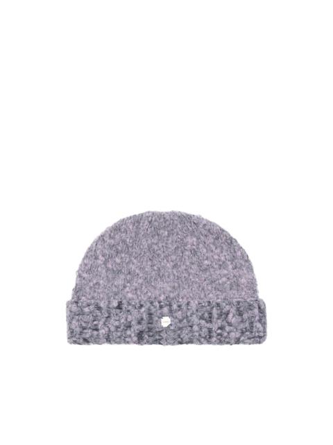 ADER error ribbed-knit beanie hat
