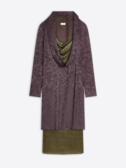 Dries Van Noten DOUBLE LAYERED VISCOSE DRESS