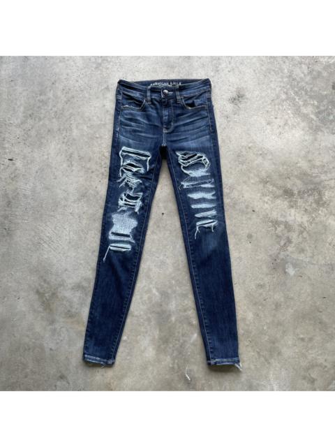 Other Designers American Eagle Outfitters - Vtg American Eagle Outfitters Distressed Denim Jeans Pants