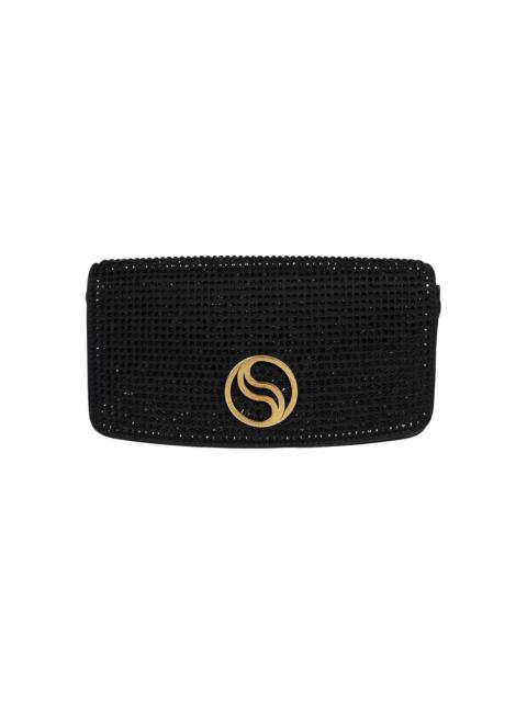 Stella McCartney Black Alter Mat Mini S-wave Wallet