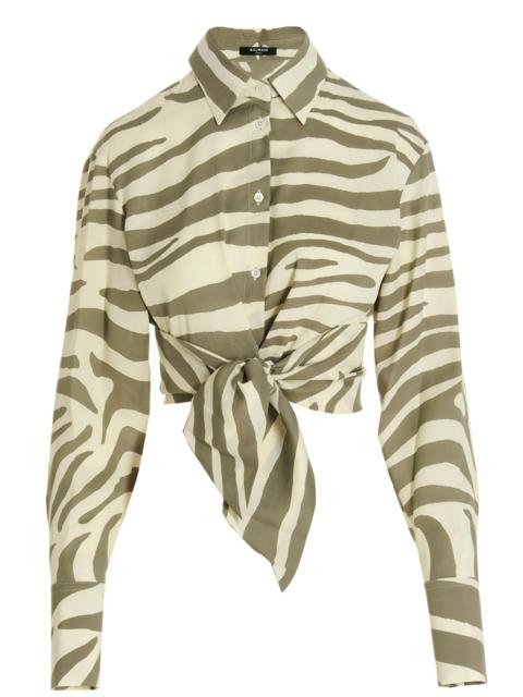 Balmain Zebra Shirt