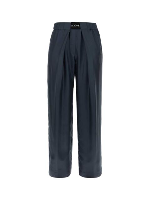 Loewe Loewe Women Graphite Silk Pant