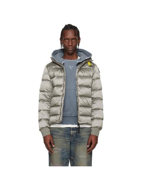 PARAJUMPERS Green Pharrell Hooded Down Jacket