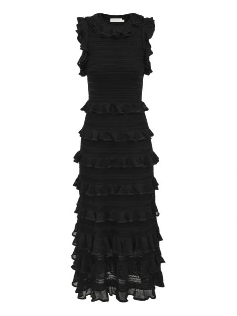 Zimmermann HYPNOTIC LACE KNIT RACER DRESS