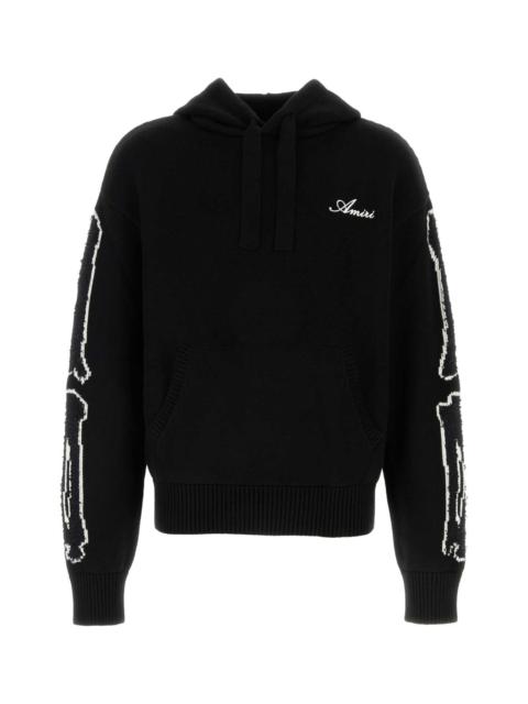 Amiri Men Black Cotton Blend Sweatshirt