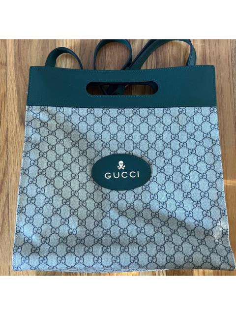 Gucci GG tote bag GG Supreme Canvas With Skull Engraving Dicontinued
