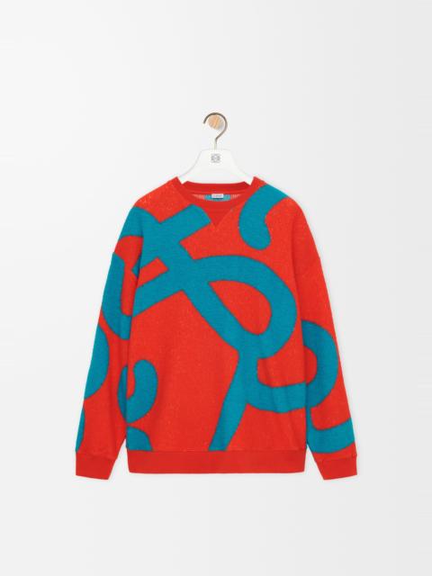 Loewe Sweatshirt in wool and cotton