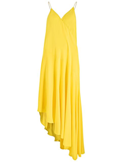 Alaïa Asymmetric Jersey Maxi Dress
