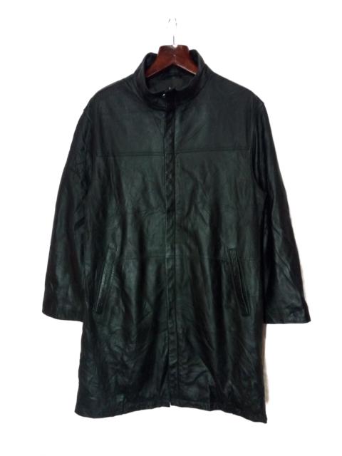 Other Designers Designer - 10th Anniversary leather trench coat like helmut lang