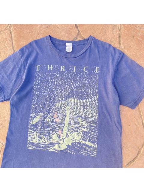 Other Designers Vintage - Thrashed Faded Thrice American Rock Band Rare Tee