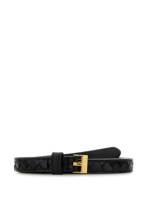 Bottega Veneta Bottega Veneta Women Black Nappa Leather Belt