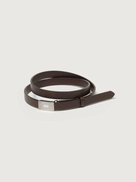 AURALEE SLIDE BUCKLE BELT
