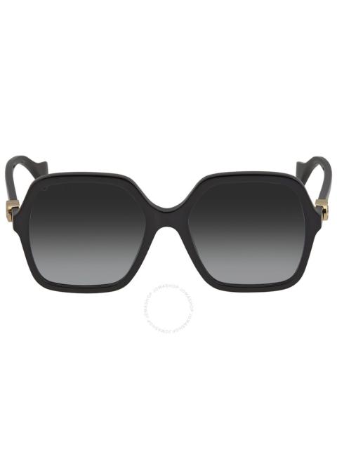 GUCCI Gucci Grey Square Ladies Sunglasses GG1072S 001 56