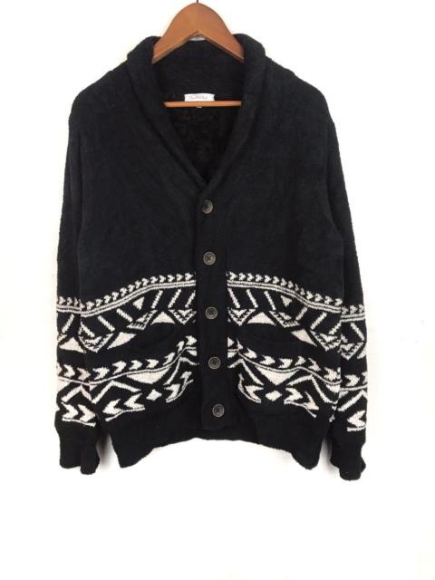 Other Designers Japanese Brand - Creation Cube knitted buttons sweater designed