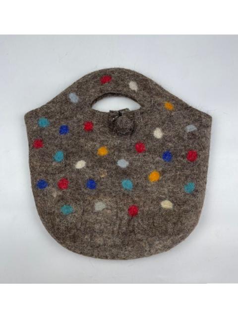 Very Rare - custom made wool style handle bag