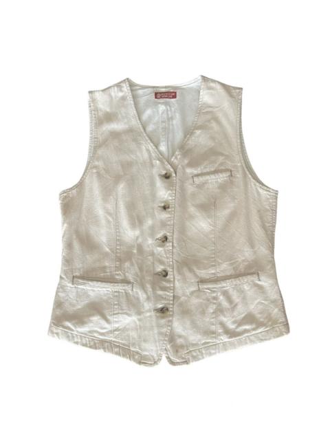 Other Designers 45RPM STUDIO DENIM LINE Vintage Japan Buttoned Vest