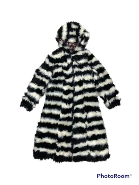 Other Designers Japanese Brand - OZONE COMMUNITY HYSTERIC GLAMOUR FAUX FUR LONG COAT JACKET