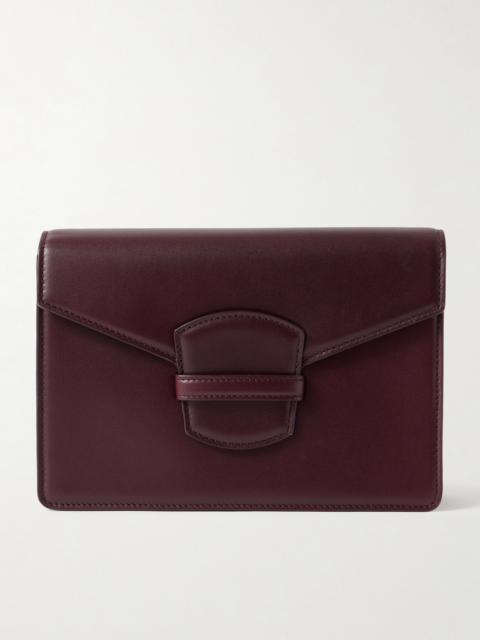 The Row Leather Clutch