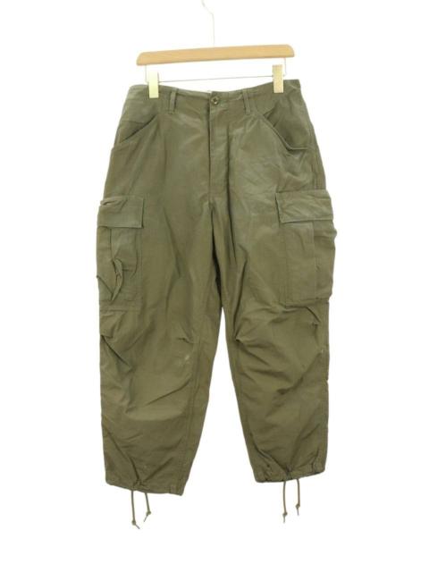 BEAMS PLUS Beams Japan Fabric Cargo Crop Adjustable Olive Pant