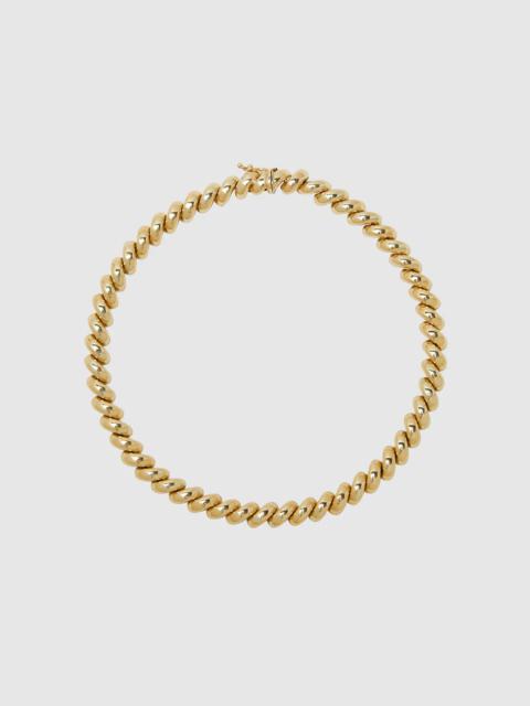 ANINE BING Spiral Necklace - 14k Gold