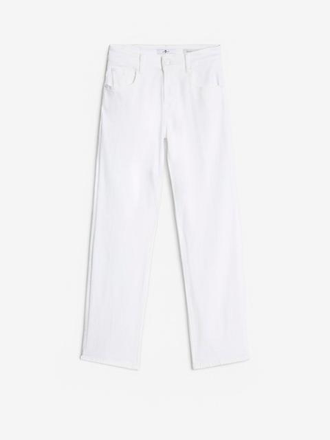 7 For All Mankind Luxe Vintage Calie Straight Ankle in Soleil