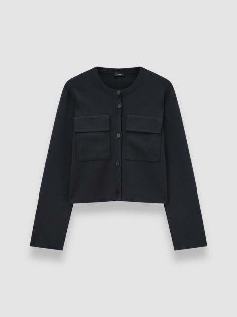JOSEPH Viscose Knit Stretch Cardigan Jacket