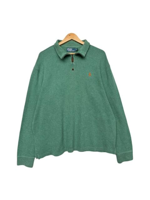 Polo Ralph Lauren Vintage Polo Ralph Lauren Green Half Zip Sweater Size M