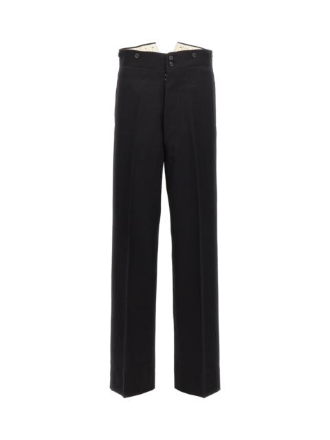 Maison Margiela Strap Wool Pants