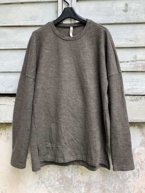 Other Designers Attachment Over Shoulder 100% Wool Sweater