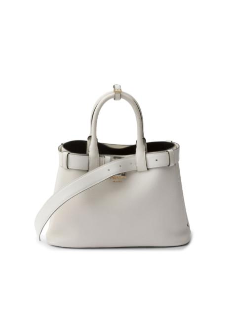 Prada medium belted leather handbag