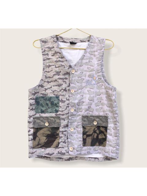 Other Designers Tracey Vest - Japanese Brand Camo Vest