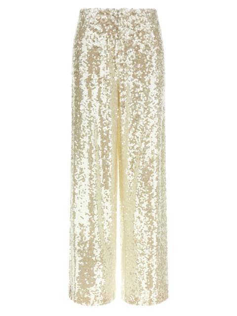 Other Designers Alberta Ferretti Women Sequin Pants