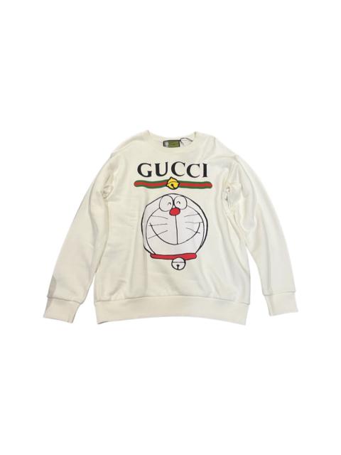 GUCCI Doraemon logo sweatshirt