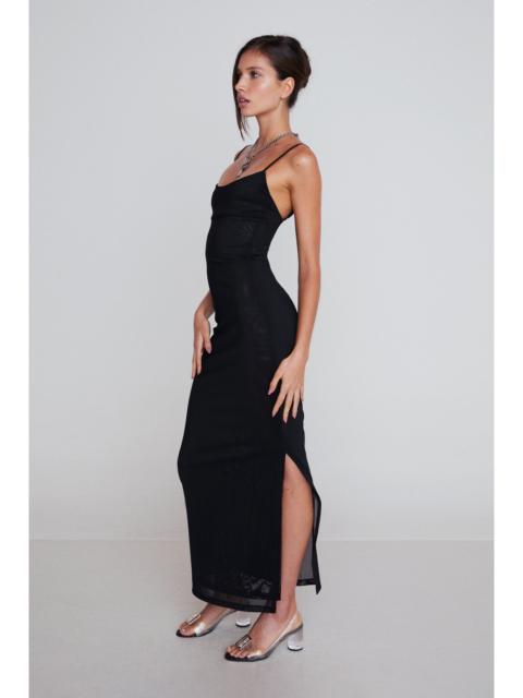 miaou THAIS DRESS - BLACK