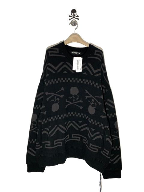 MASTERMIND WORLD mastermind WORLD JACQUARD KNIT SWEATER / BOXY FIT