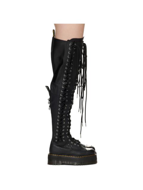 Doc martens over the knee boots fashion