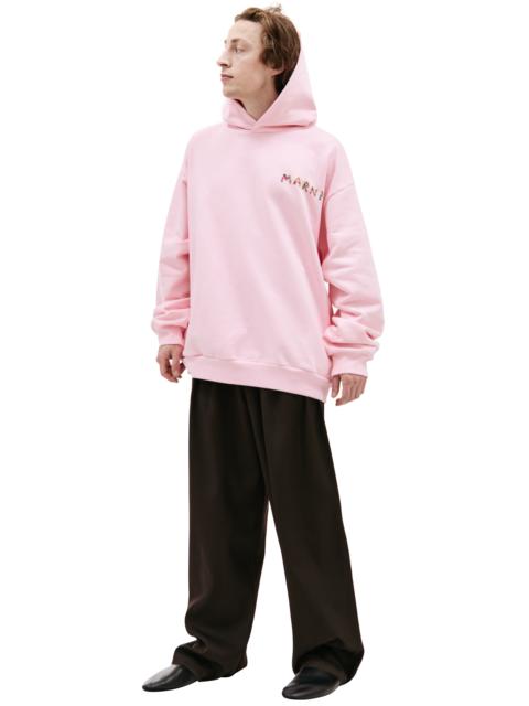 Marni PRINTED LOGO HOODIE
