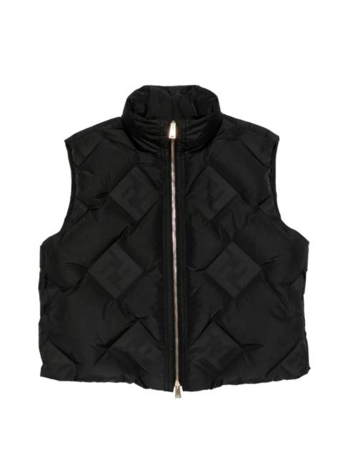 FENDI Fendi Women Puffy Jacquard Gilet
