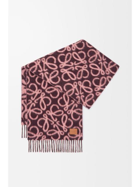 Loewe Loewe Alpaca And Wool Scarf