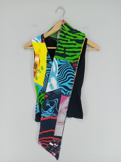 VERSACE 💥RARE💥Versace Jeans Couture Sleeveless Fullprint Tshirt