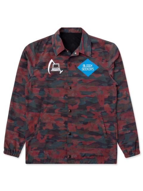 UNDERCOVER UNDERCOVER BLOODY GEEKERS COAT - RED