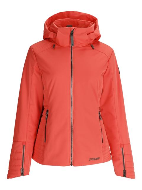 SPYDER Womens Schatzi Jacket - Coral Haze