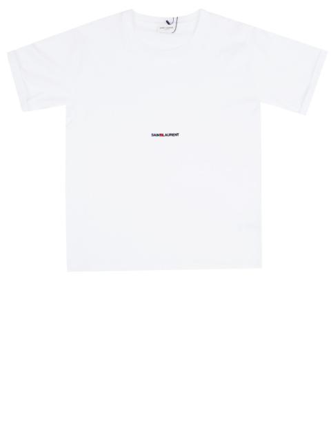 Saint Laurent Paris Women T-Shirt Stampa Logo